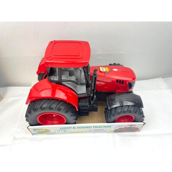 PLAY RIGHT Light & Sound Tractor Red - Picture 3 of 13
